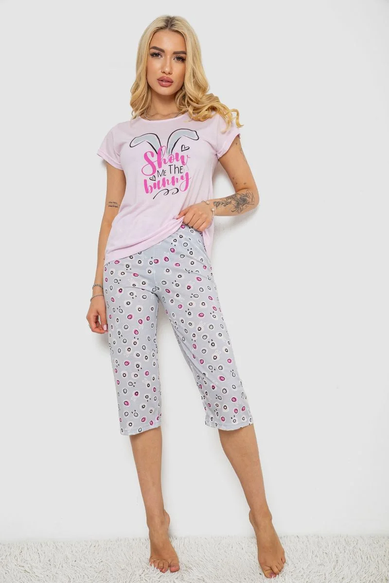 Піжама жіноча з принтом
