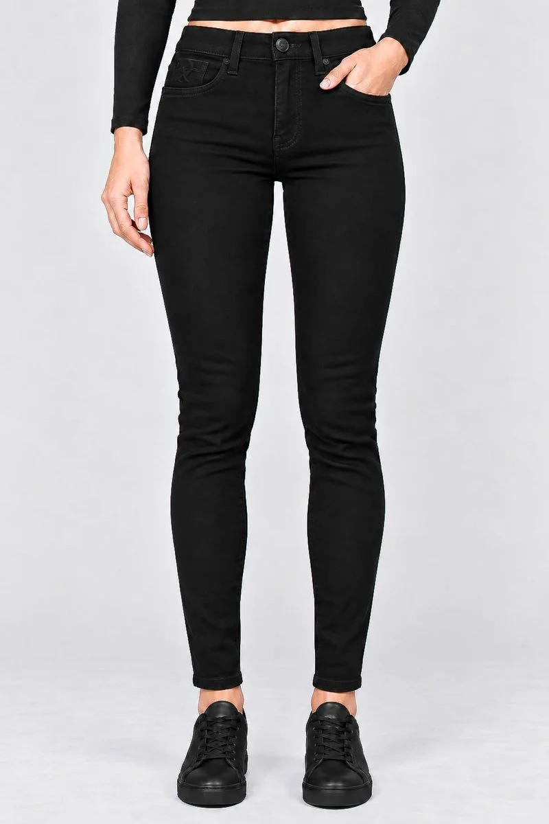 Джинси жіночі однотонні Slim fit